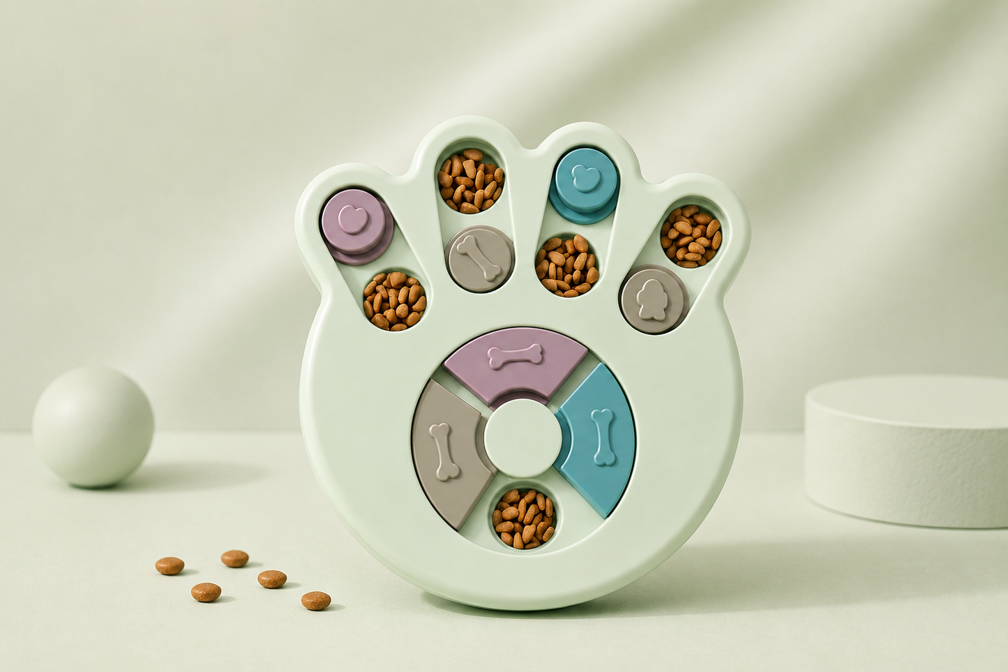 Puzzle Patte Anti-Glouton pour Chien | Jeu d'Intelligence & d'Éveil