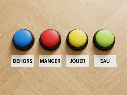 Boutons de Communication pour Chien – Enregistrez Votre Voix, Il Vous Répond