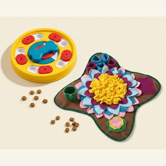 Duo Puzzle + Tapis de Fouille – Réfléchir & Renifler