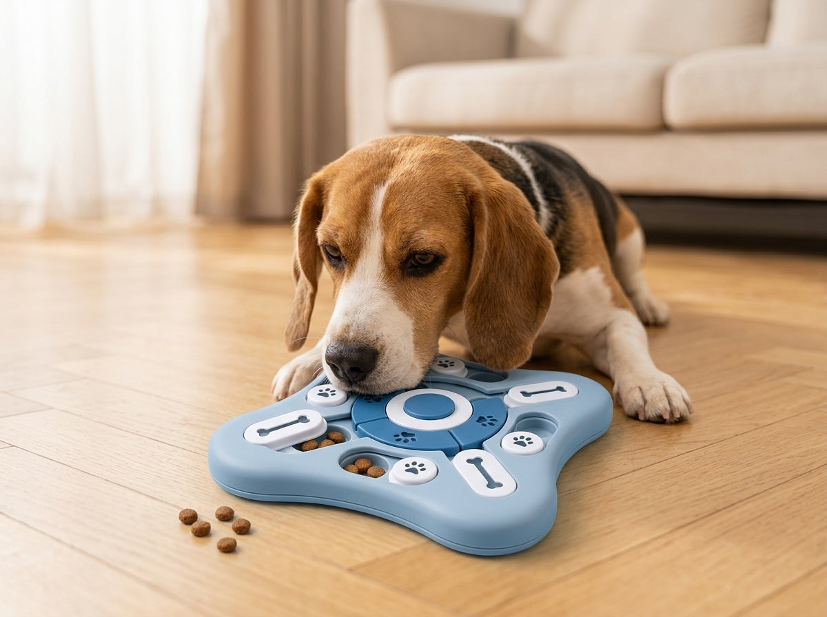 Duo Puzzle + Tapis de Léchage – Stimuler & Apaiser